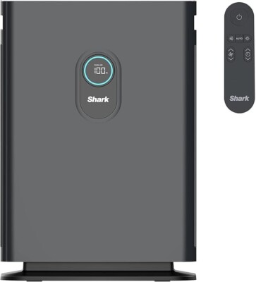 Shark HE402 Air Purifier - Charcoal Gray