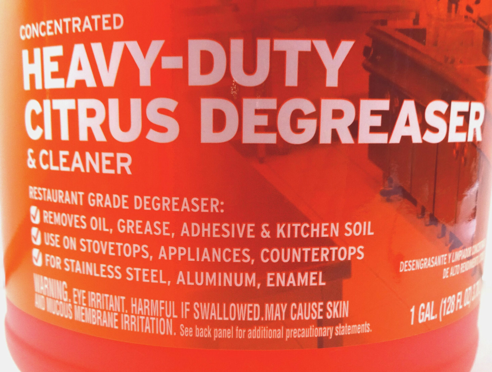 Zep Pro Heavy Duty Citrus Degreaser Cleaner, Concentrated Liquid (One