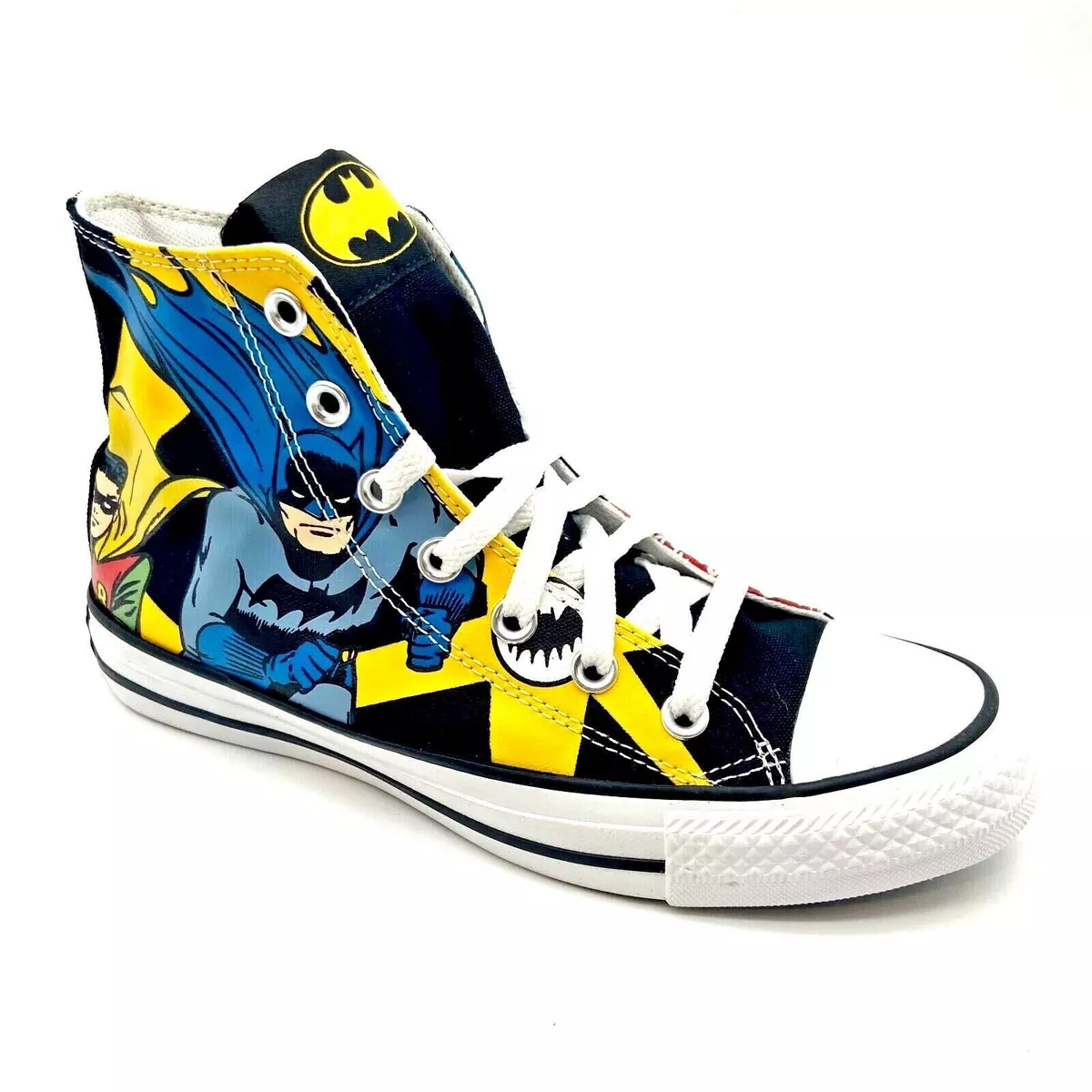 Converse CTAS Hi DC Comics 80 Years Batman Robin Mens Casual Shoes 167304F