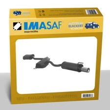 IMASAF Auspuff Sportauspuff ab Kat für Fiat BRAVO (182) 1.6 16V 1x90mm