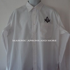 Masonic BS01L Men  s Poplin Long Sleeve Business Shirt MA5511 
