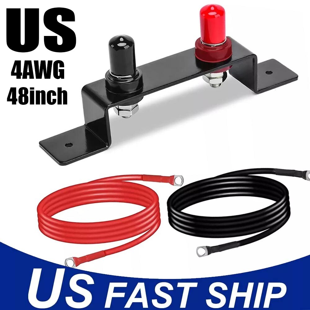 Battery Jump Post Remote Battery Terminal Relocation Kit for Polaris RZR PRO XP