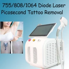 Titanium Diode ice Laser Hair Removal Picosecond Laser Carbon Peeling Machine