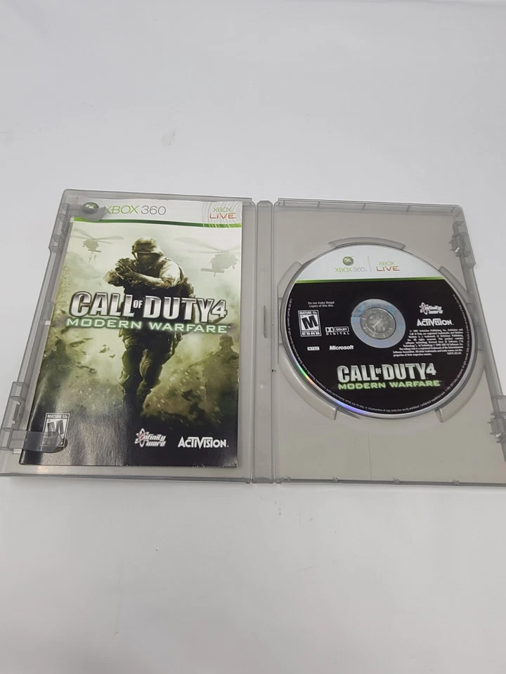 Call of Duty 4: Modern Warfare (Microsoft, Xbox 360), Manual Included And Tested - Image 3 of 4