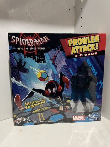 Marvel Spiderman into the Spiderverse Prowler Attack! 3D Board Game - Picture 1 of 5