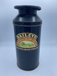 Baileys Original Irish Cream Decorative Black Tin Canister 