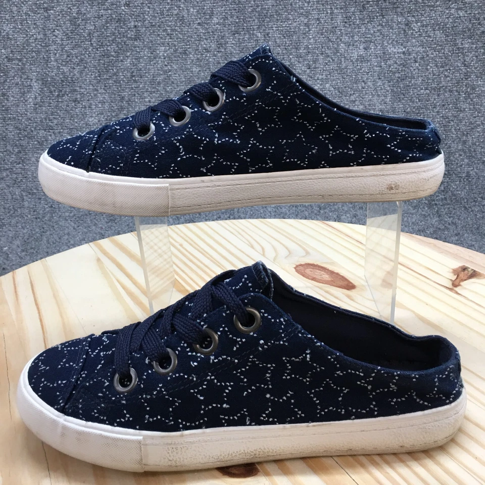 Zapatos Rocket Dog para mujer 9 Athena Mule Tenis Azul Con cordones Punta Redonda Estrella Foto 2 de 4