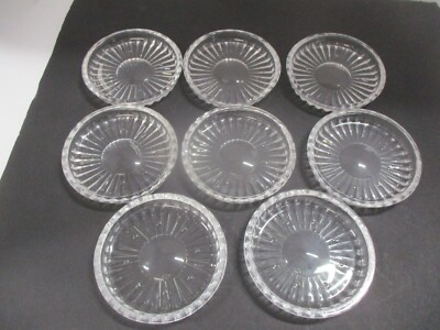 Set Of 8 VAL SAINT LAMBERT VSL COASTER SET IN THE BALMORAL PATTERN