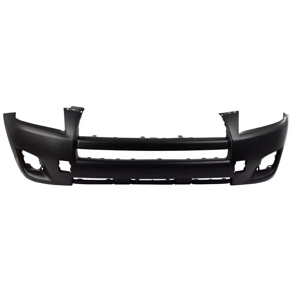 Front Bumper Cover Fascia & Fog Light Assembly Kit For 2009-2012 Toyota RAV4 Foto 2 de 4