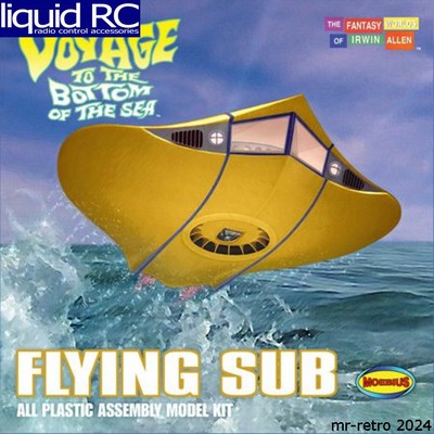 Moebius Models 817 1/32 VTTBOTS Flying Sub