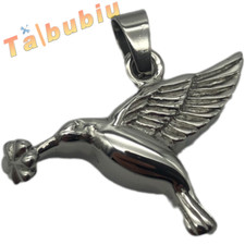 USJewelry Love Bird URN Necklace Memorial Keepsake Pendant Hummingbird Cremation