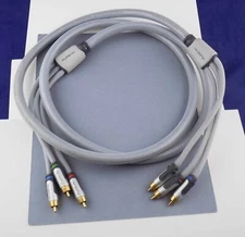 Belkin Silver Series PureAv 8 Feet, RCA Component Video Cable (RGB) with PCOCC