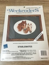 Weekenders 7"x5" Counted Cross Stitch Kit 03503 Stablemates