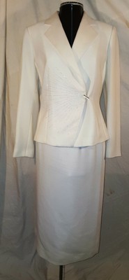 kasper white suits