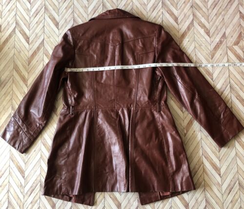 VTG Avant by Garde Women’s Brown Genuine Leather Jacket.Couple flaws,see pics - Picture 13 of 14