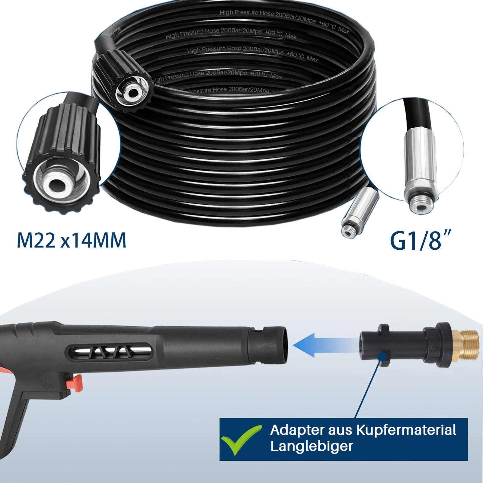 Mandrino Tagliaerba Husqvarna Set 2 Mandrini Per Tosaerba Husqvarna - Compatibile Con Modelli LTH1438, LTH2042 E Altri Motosega Husqvarna Xp - Foto 3