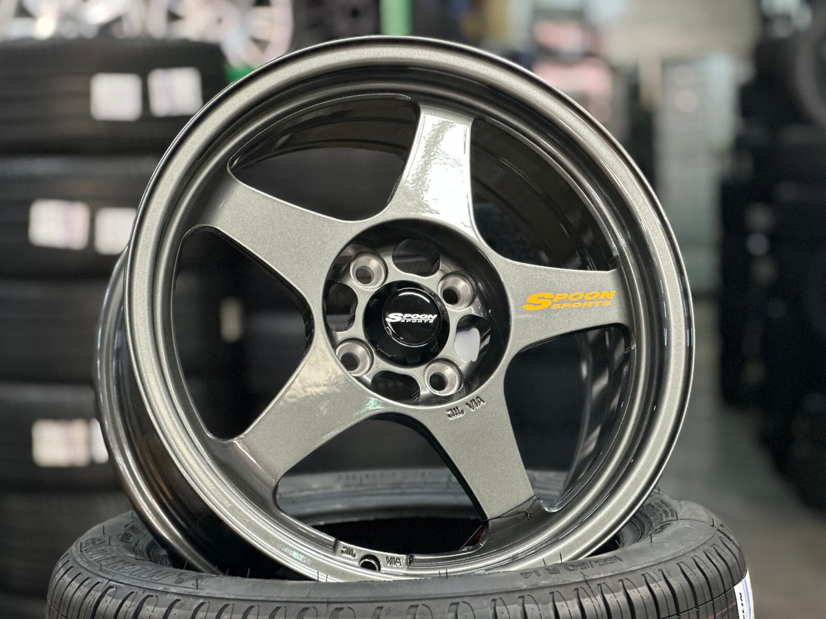NEW 16 inch NK Performance Spoon GREY wheel 4x100 Fits HONDA