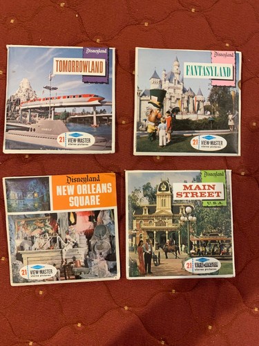 vintage Disneyland view master reels, complete and excellent