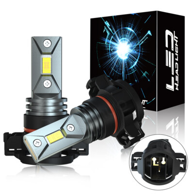 LED Fog Light Bulb H16 5202 Fog Light Bulb White 6000K High Power Lamps CSP NEW