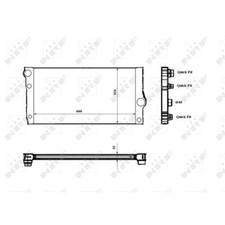 Radiateur BMW 535