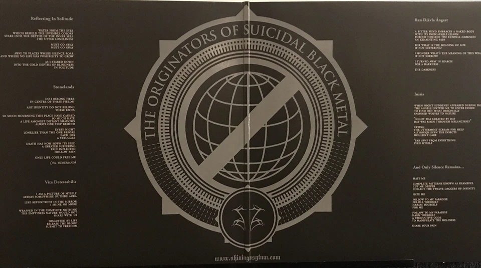 Shining - Within Deep Dark Chambers LP 2021 Osmose – OPLP168 [Marbled] *FR NEW - Image 3 of 4