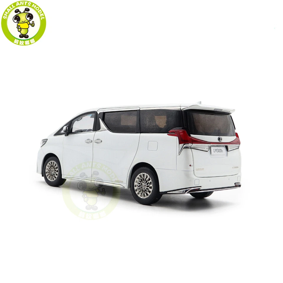 1/18 Lexus LM300 White Kyosho 08963WP Diecast Model Toy Car Friends Gifts - Image 4 of 4