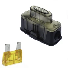 MAXI Inline Fuse Holder Fuseholder Voodoo 4 6 8 Gauge 40 Amp (1 PACK)
