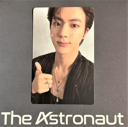 Álbum Solo BTS JIN El Astronauta Tarjeta Fotográfica Oficial Tarjeta PC Versión 1 a