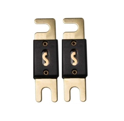 ANL Fuse 100A 100 Amp 32V Gold Plated Fuses For Auto Marine Stereo Audio Video