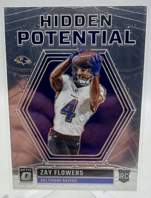 2023 Donruss Optic #HP-ZF Hidden Potential Zay Flowers Rookie | eBay