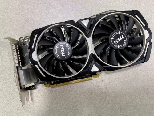 MSI Radeon RX 580 8GB GDDR5 2480 Graphics Card (DVI single port
