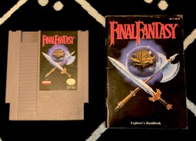 Final Fantasy NES Nintendo Nice Complete In Box CIB Authentic Maps & Manual