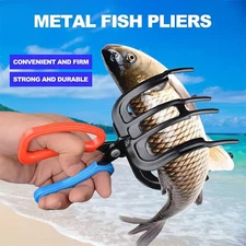 Fishing Plier Gripper Clamp – Fish Control Clamp Claw Tong Grip Tackle Tool