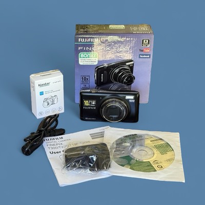 Fujifilm FinePix T Series T190 14.0MP Digital Camera - Black Fujifilm FinePix T Series T190 14.0MP Digital Camera - Black