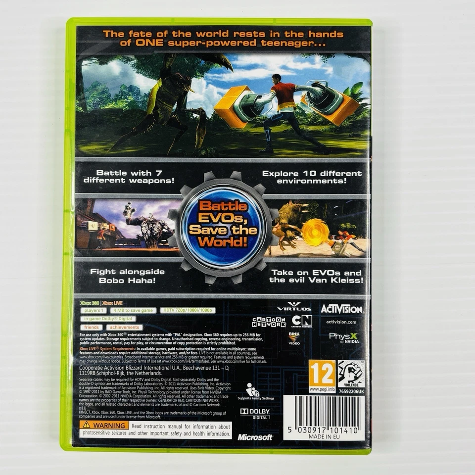 Generator Rex Agent Of Providence Xbox 360 PAL Complete With Manual Tracked Post - Image 2 of 4