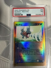 2003 POKEMON EX DRAGON #65 MUDKIP-REVERSE FOIL PSA 7 on eBay