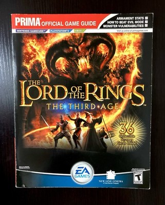 The Lord of The Rings: The Third Age Prima Official Strategy Guide (No Cards) VG
