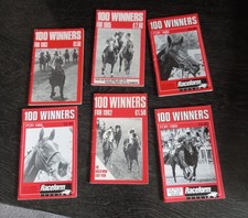 100 Winners 1980s Race Card Bundle