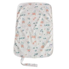 Moomin Diaper Changing Pad My and Flower Design Made in Japan 45 x 70 cm Cotton
