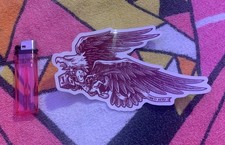 Angel Blocks Jeff Grosso  Anti Hero Red Eagle Freedom skateboard sticker OOP