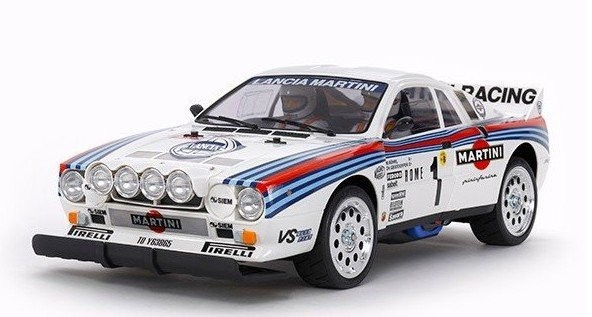 TAMIYA Lancia Martini ラリーカー Tamiya RC Lancia 037 Rally Touring Car - White for sale online | eBay