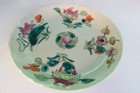 Vintage Chinese （杨鼎興）Famille rose Porcelain Flower Tray disc — photo 2