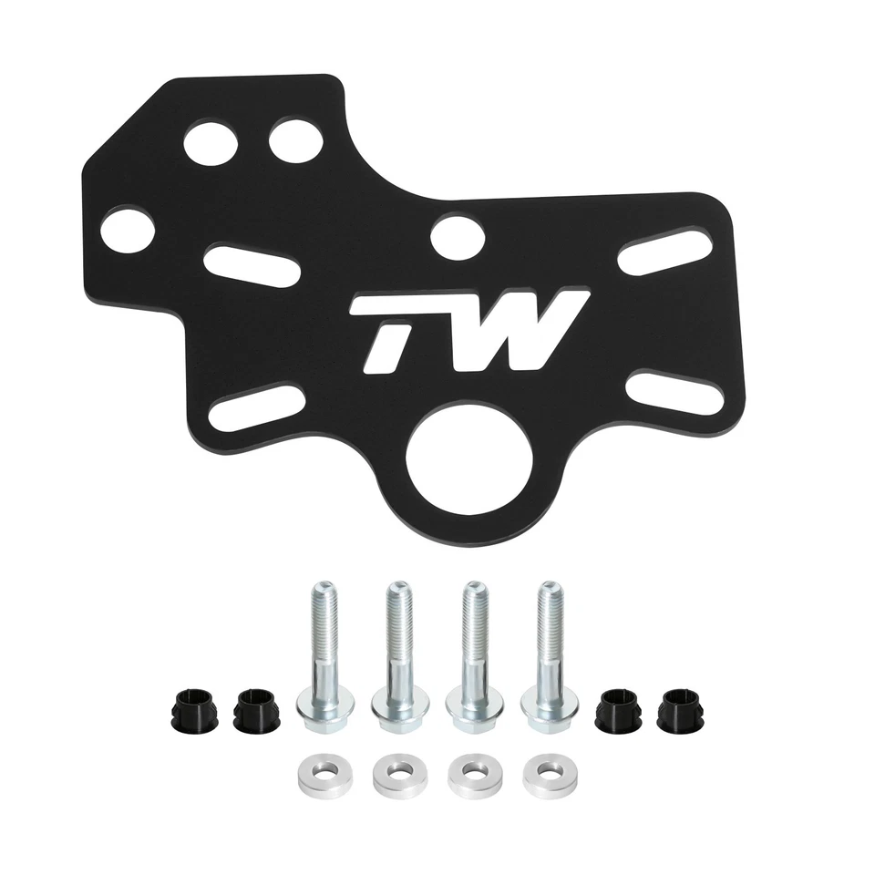 For 1987-2026 YAMAHA TW200 FRONT Auxiliary Shelf Dash Bare Panel ALUMINUM BLACK - Image 4 of 4