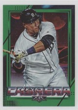 2020 Topps Fire Green 56/199 Miguel Cabrera #166 d4v