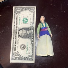 DISNEY MULAN 4.5  ACTION FIGURE PLASTIC MCDONALDS HAPPY MEAL TOY FREE SHIPPING