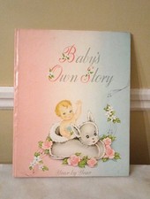Vintage Baby Book 1941 Baby  s Own Story Year By Year Book UNUSED READ