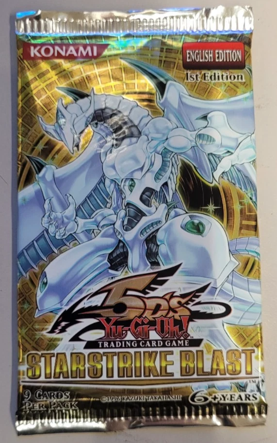 Yu-Gi-Oh! TCG Starstrike Blast Sealed Collectible Card Game Packs