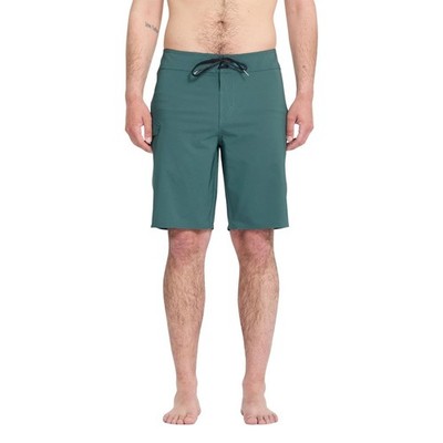 VOLCOM LIDO SOLID MOD BOARDSHORTS 20 RIFLE GREEN
