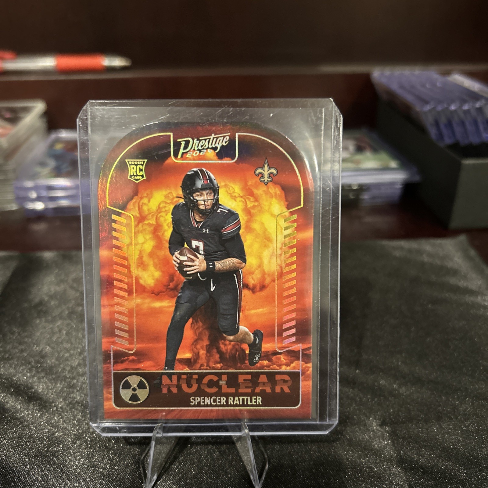 Spencer Rattler Nuclear CASE HIT - 2024 Panini Prestige Rookie Card! N-SRR