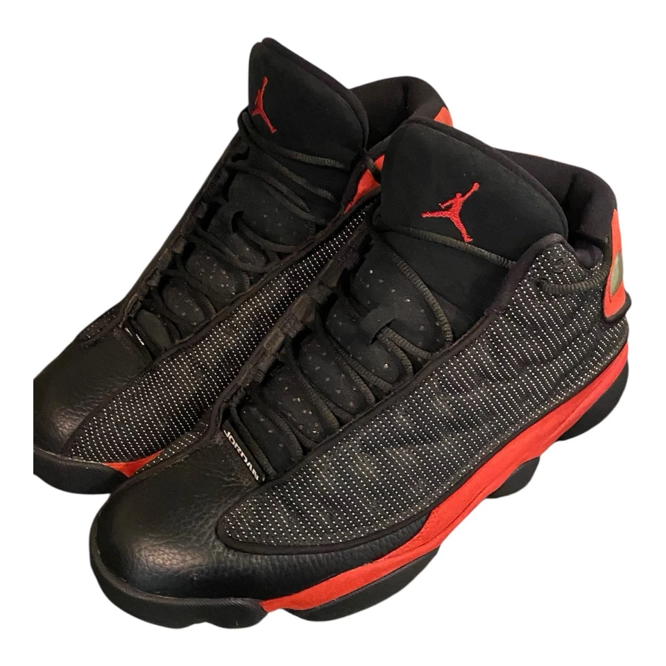 Nike Air Jordan 13 Retro Bred 2017 Negro Rojo 414571-004 Para hombres 11.5 Foto 3 de 4